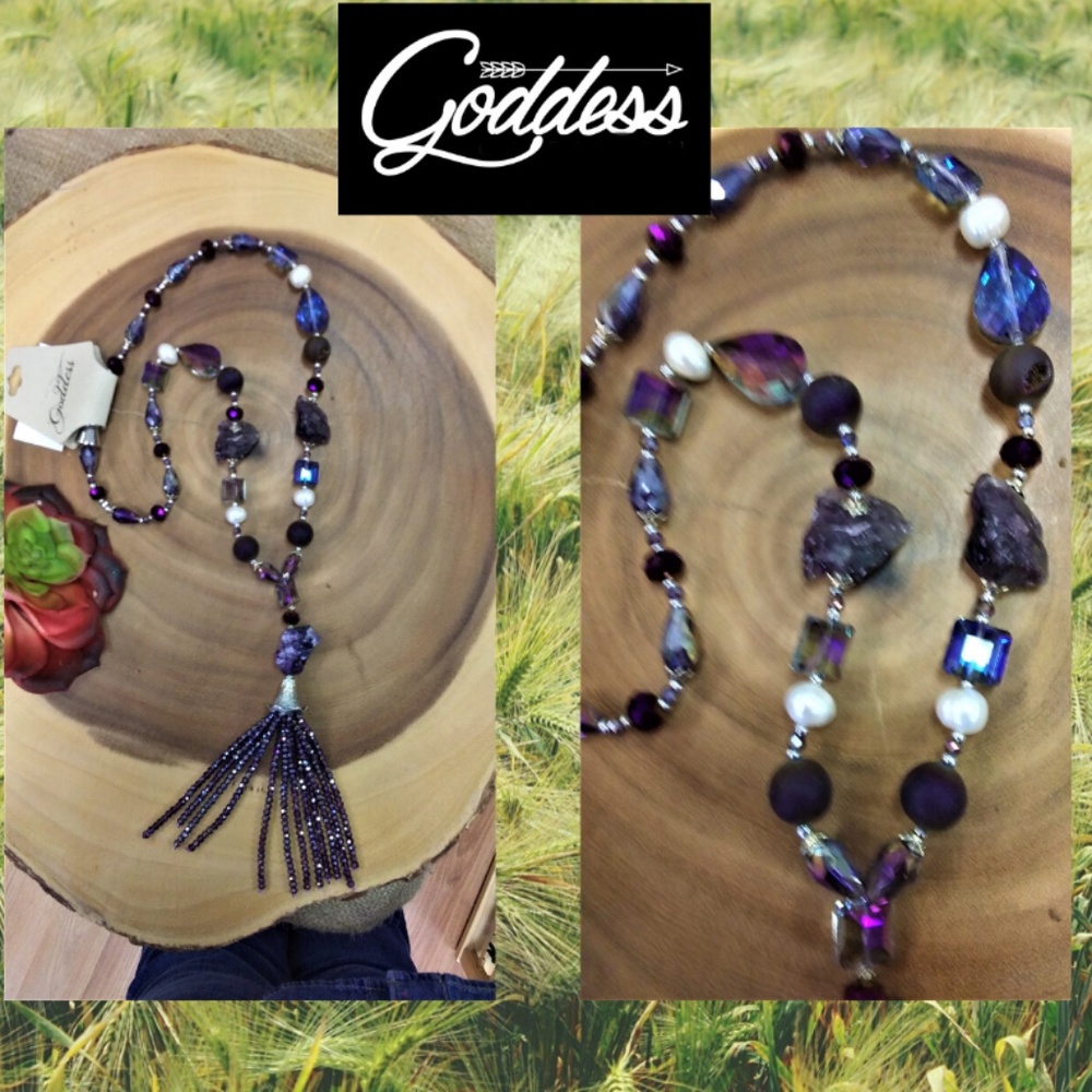 "Purple Haze" amethyst necklace